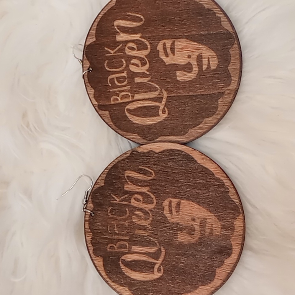 Afro Girl Earrings 5-4 $25
